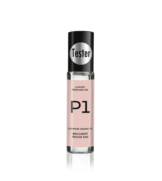 Tester Bottle With Sticker