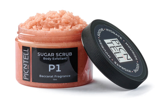 Sugar Scrub Body Exfoliant With P1 Baccarat Fragrance